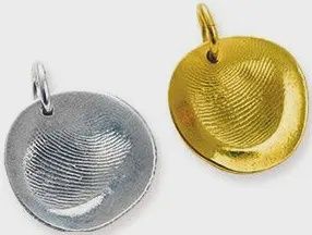 Finger Print Necklace
