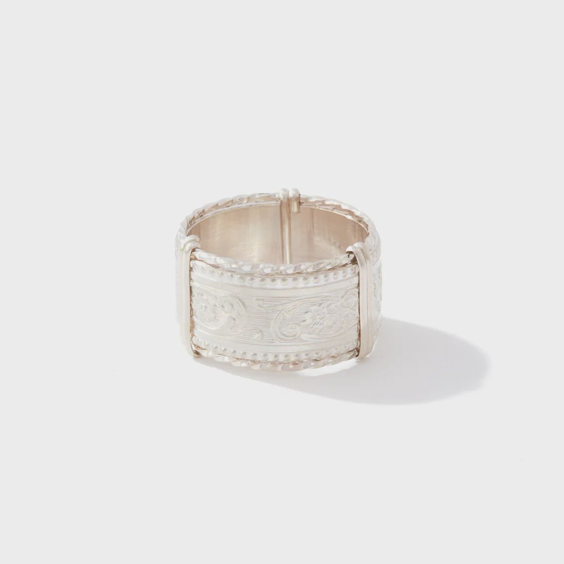 Elizabeth Ring, Color: Silver, Size: 6