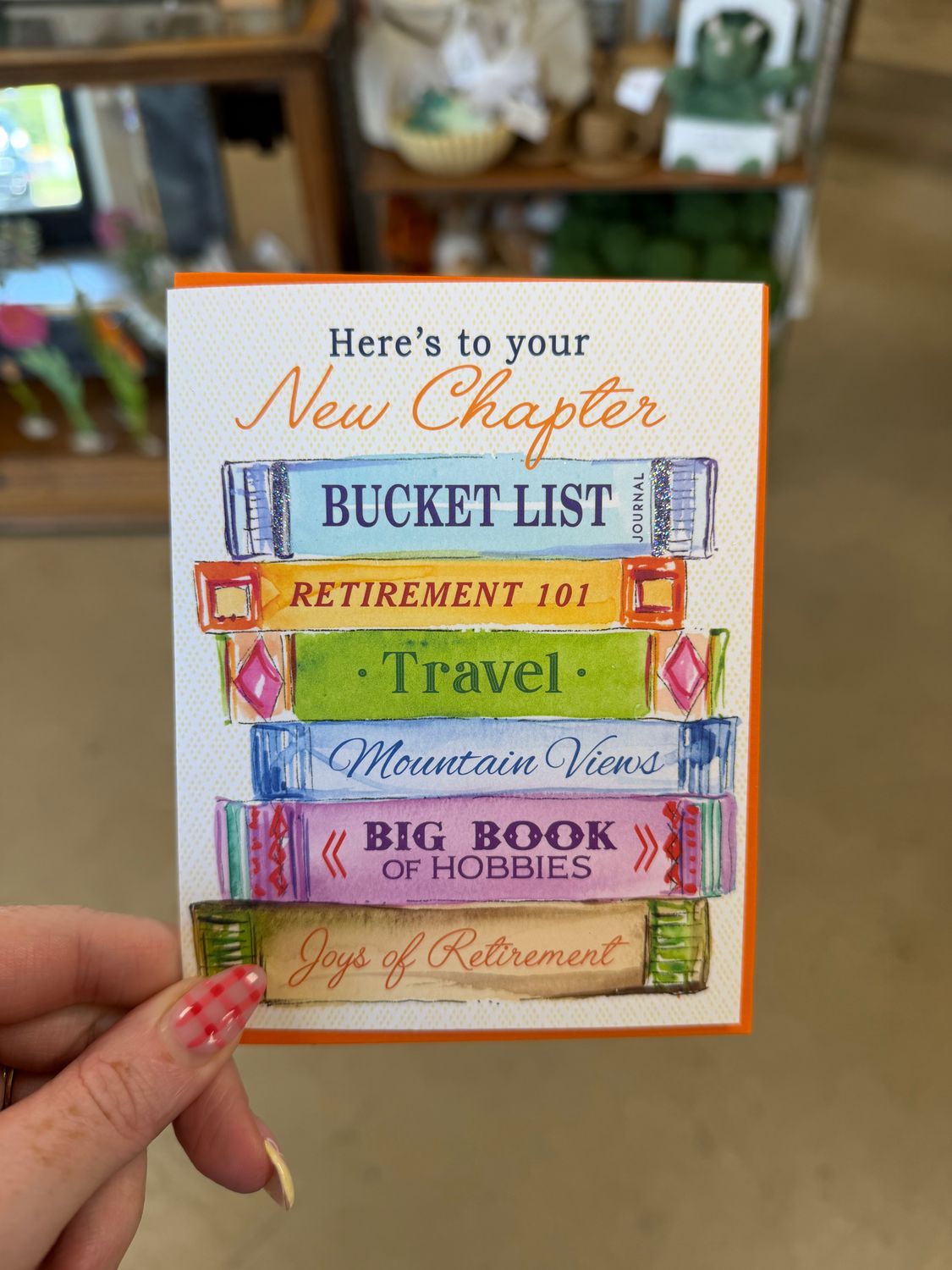 Retirement Cards, Color: Here's to Your New Chapter