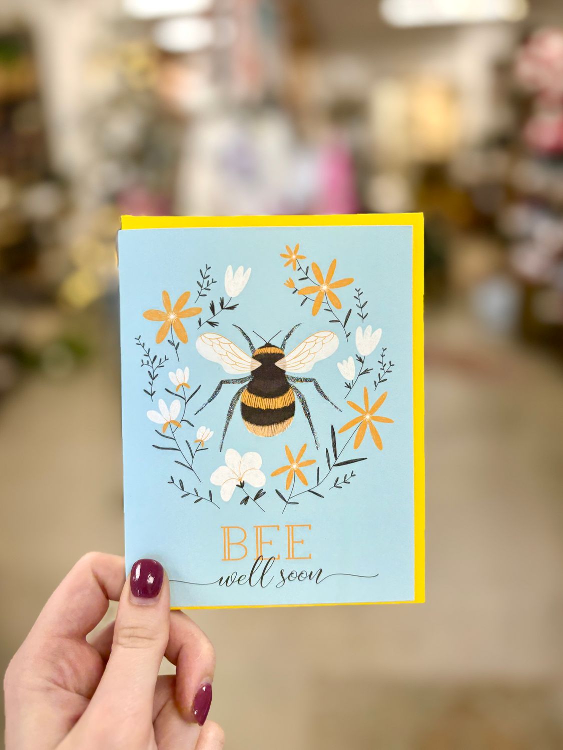 Get Well Soon Cards, Color: Bee Well Soon