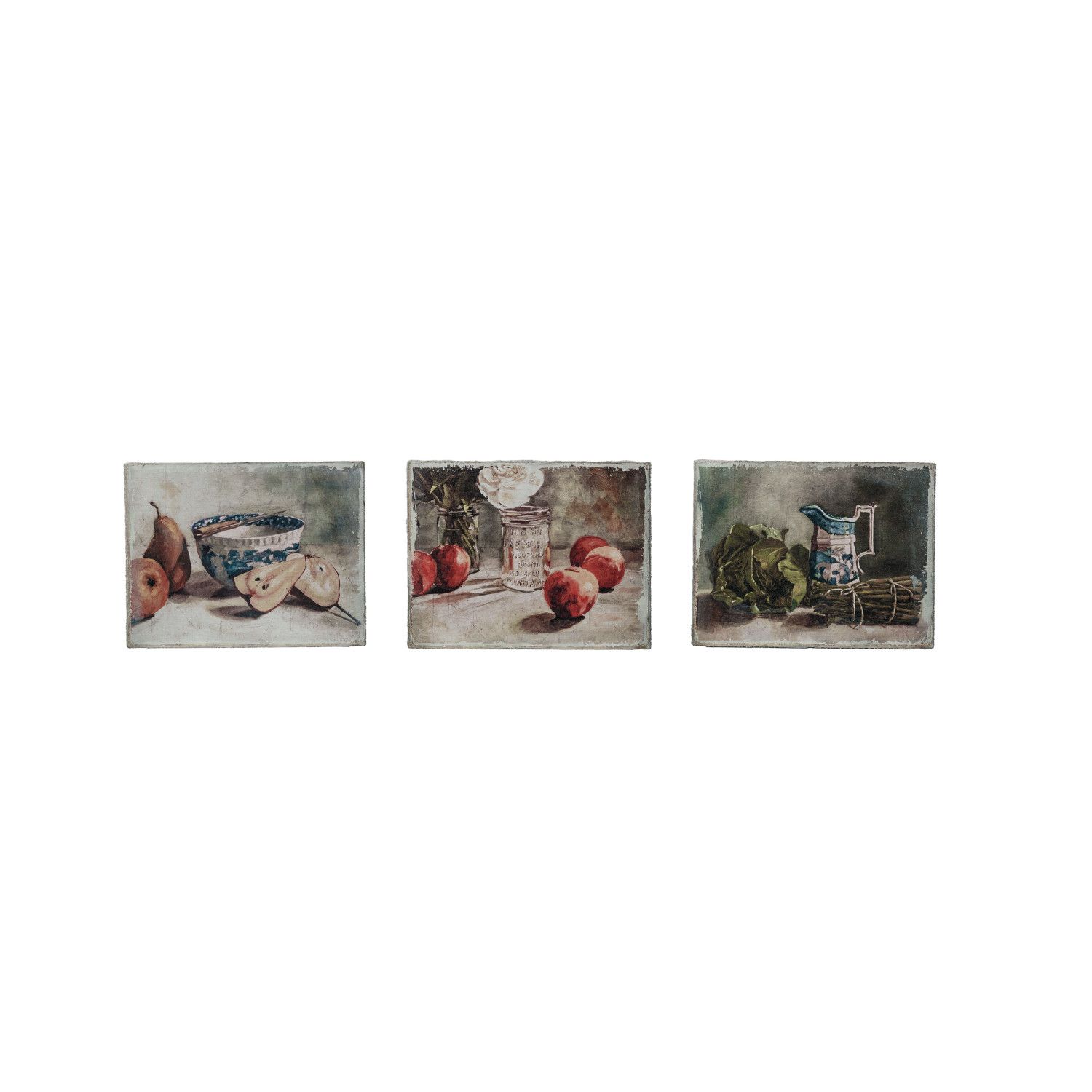 Kitchen Canvas w Still Life Fruit Image