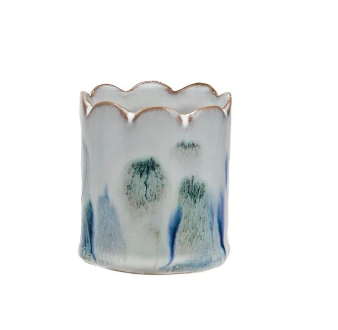 Blue Match Holder, Design: Abstract