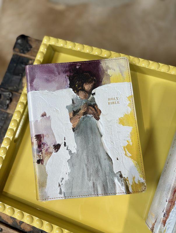 Anne Neilson NRSV Holy Bible Yellow Purple