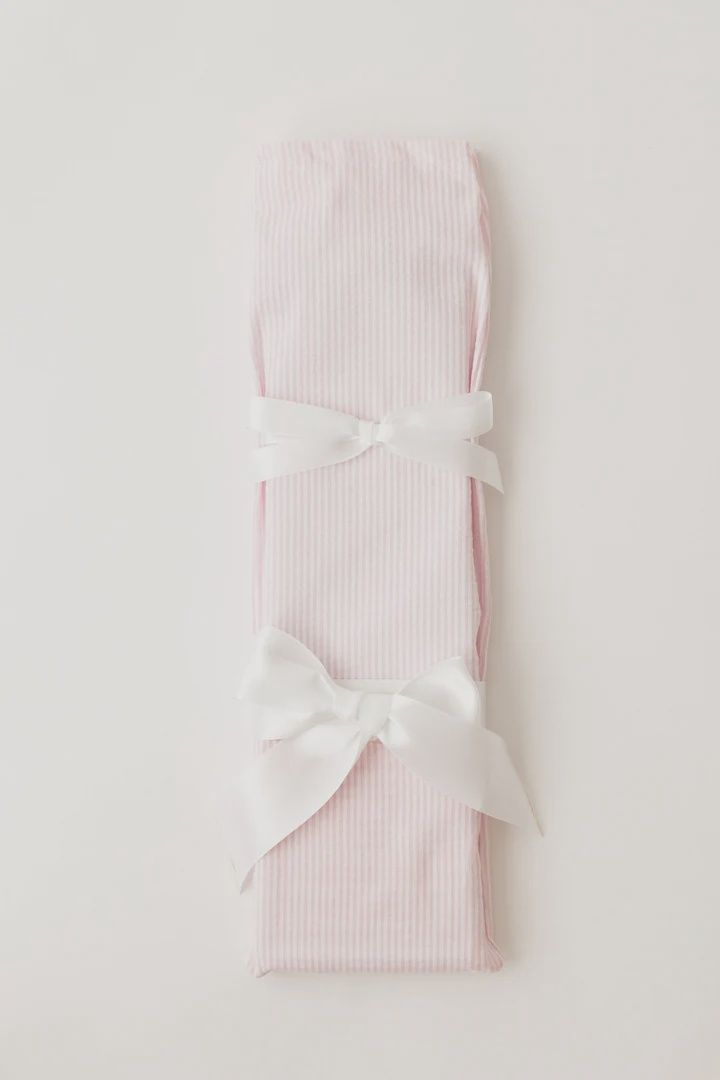 "My Very Special Birthday Knife", Color: Pink, Design: Seersucker
