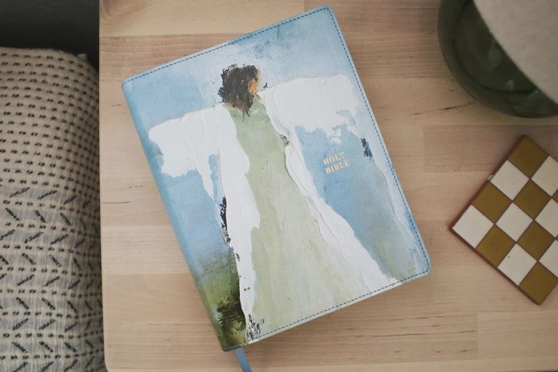 Anne Neilson Amplified Holy Bible Light Blue