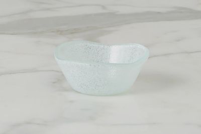 Glass Dipping Bowl/Spoon