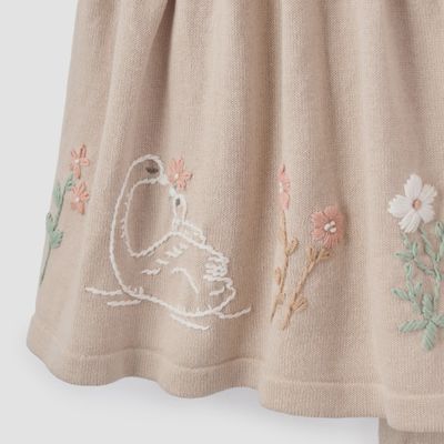 Embroidered Floral Dress