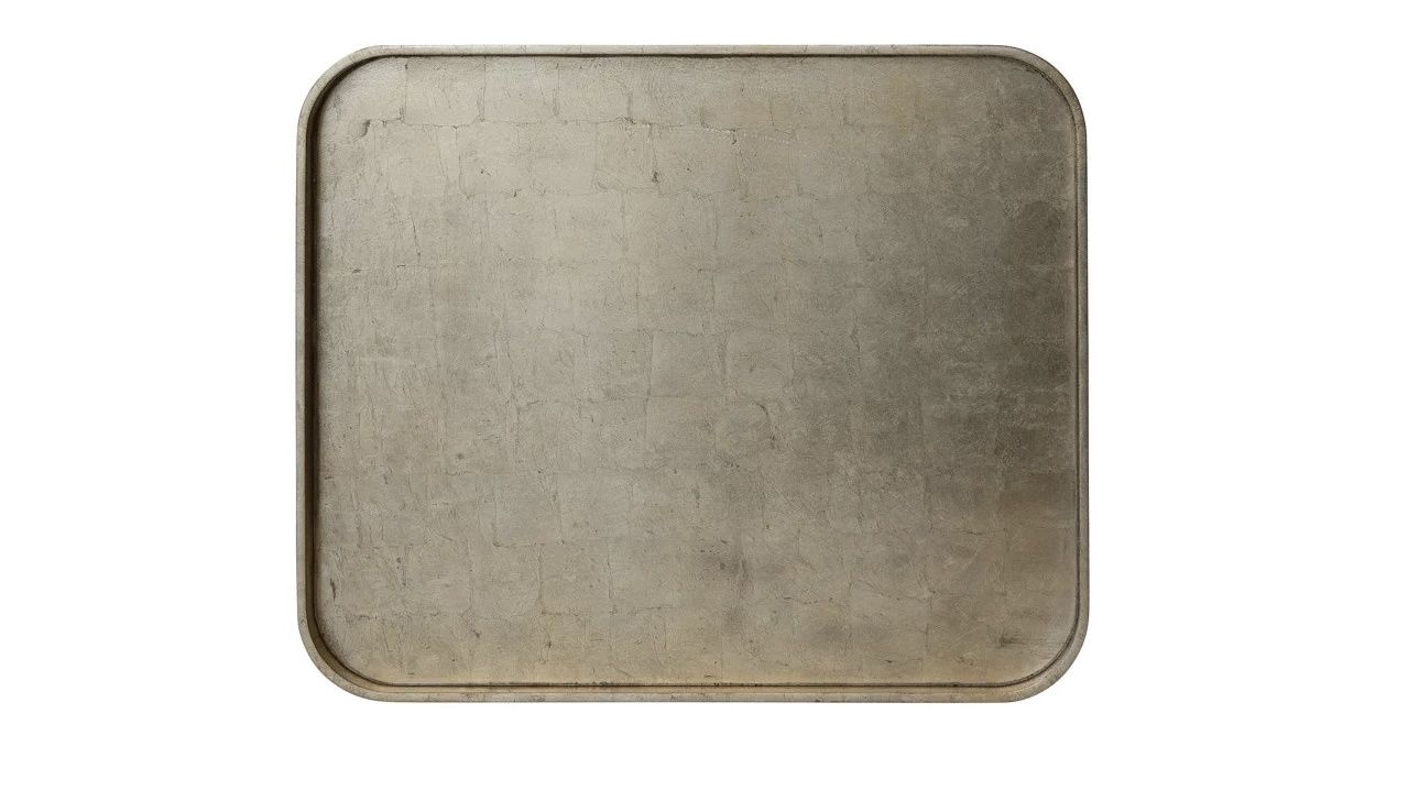 Foiled Tray, Background: Gold