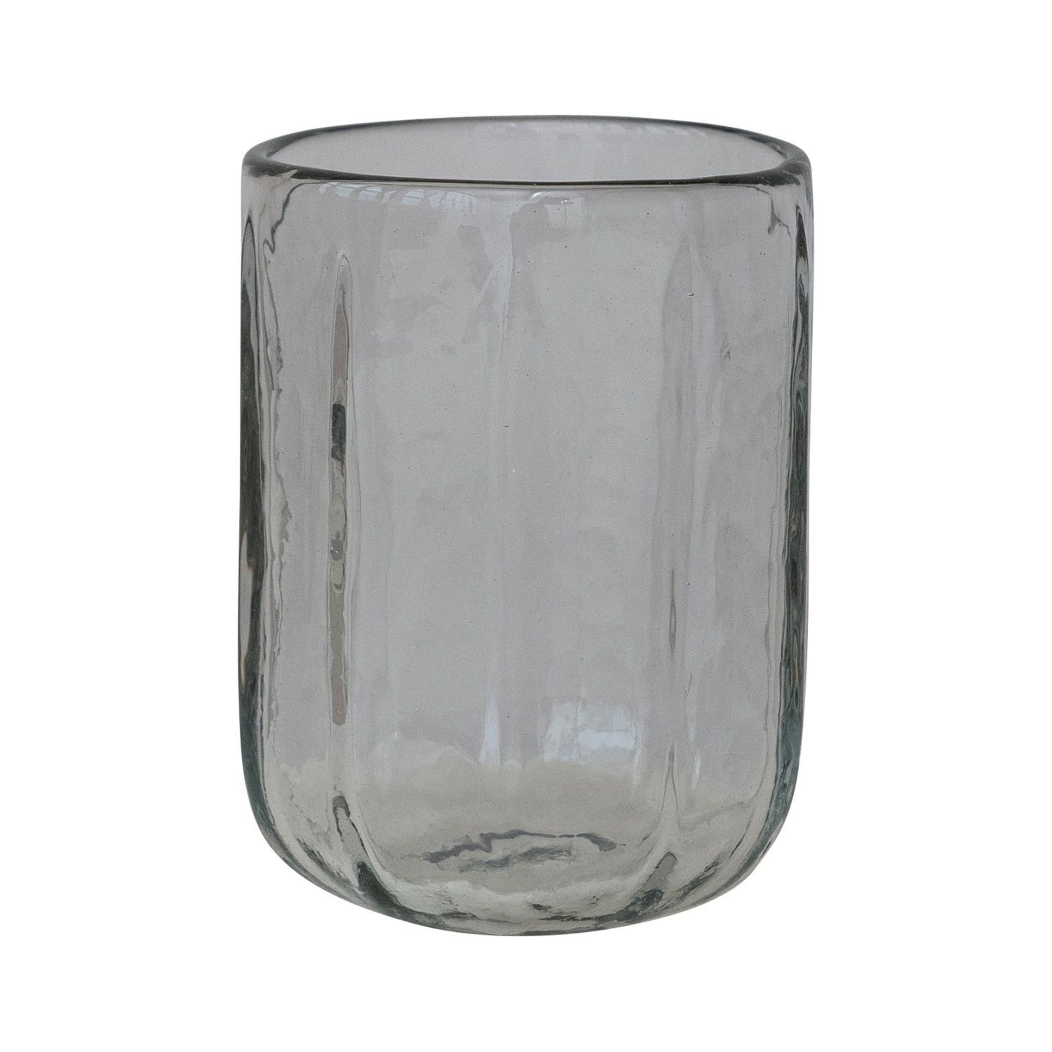 Hand-blown Hammered Glass, Size: Short
