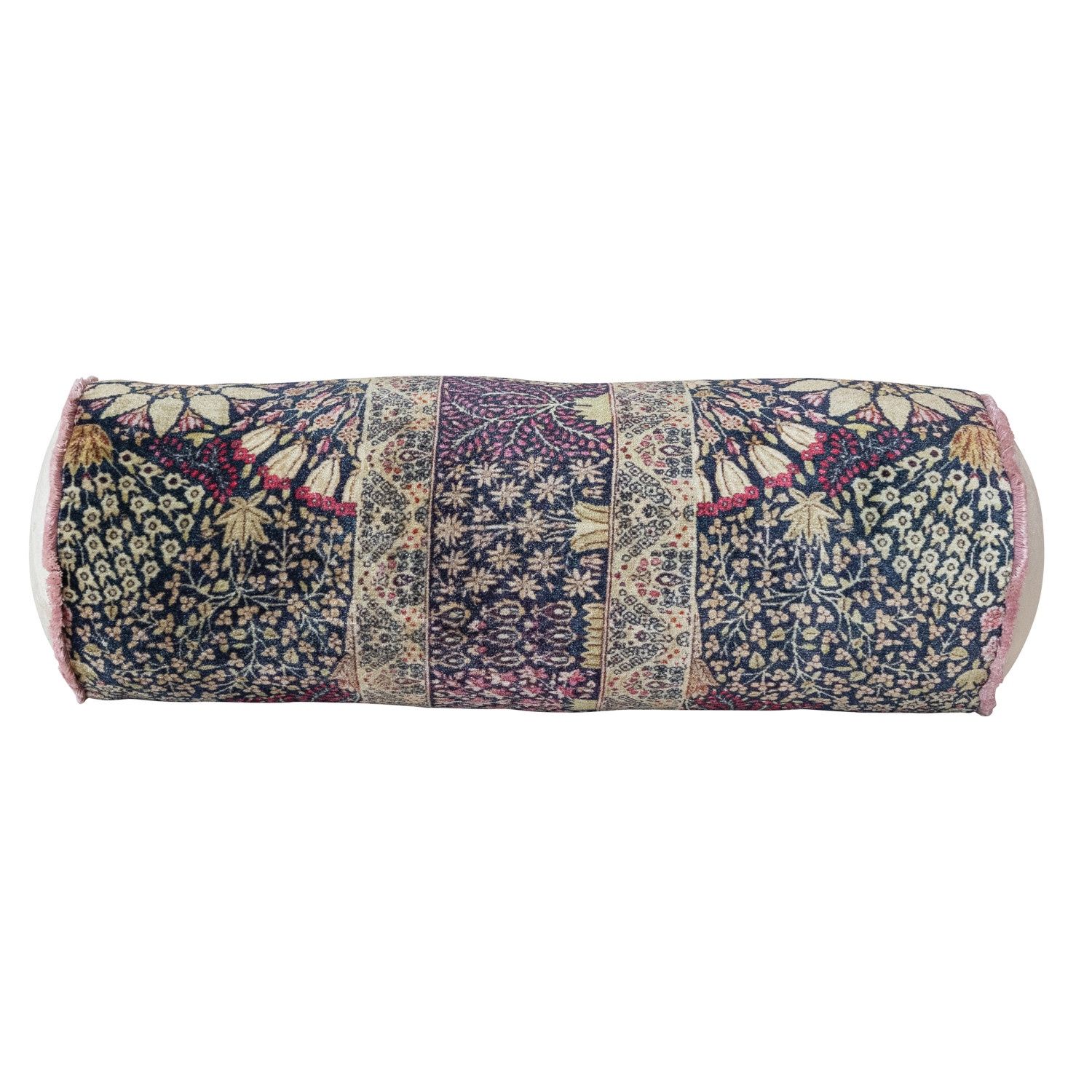 Dark Velvet Bolster Pillow