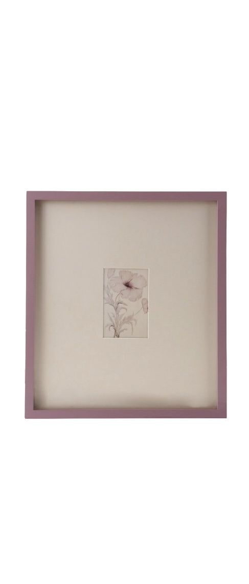 Wide Matte Frame, Color: Lavender