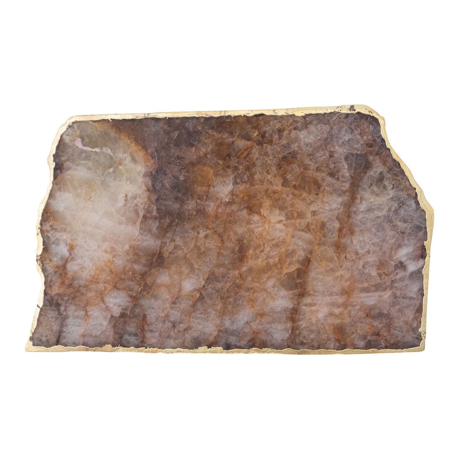 Agate Tray, Color: Brown