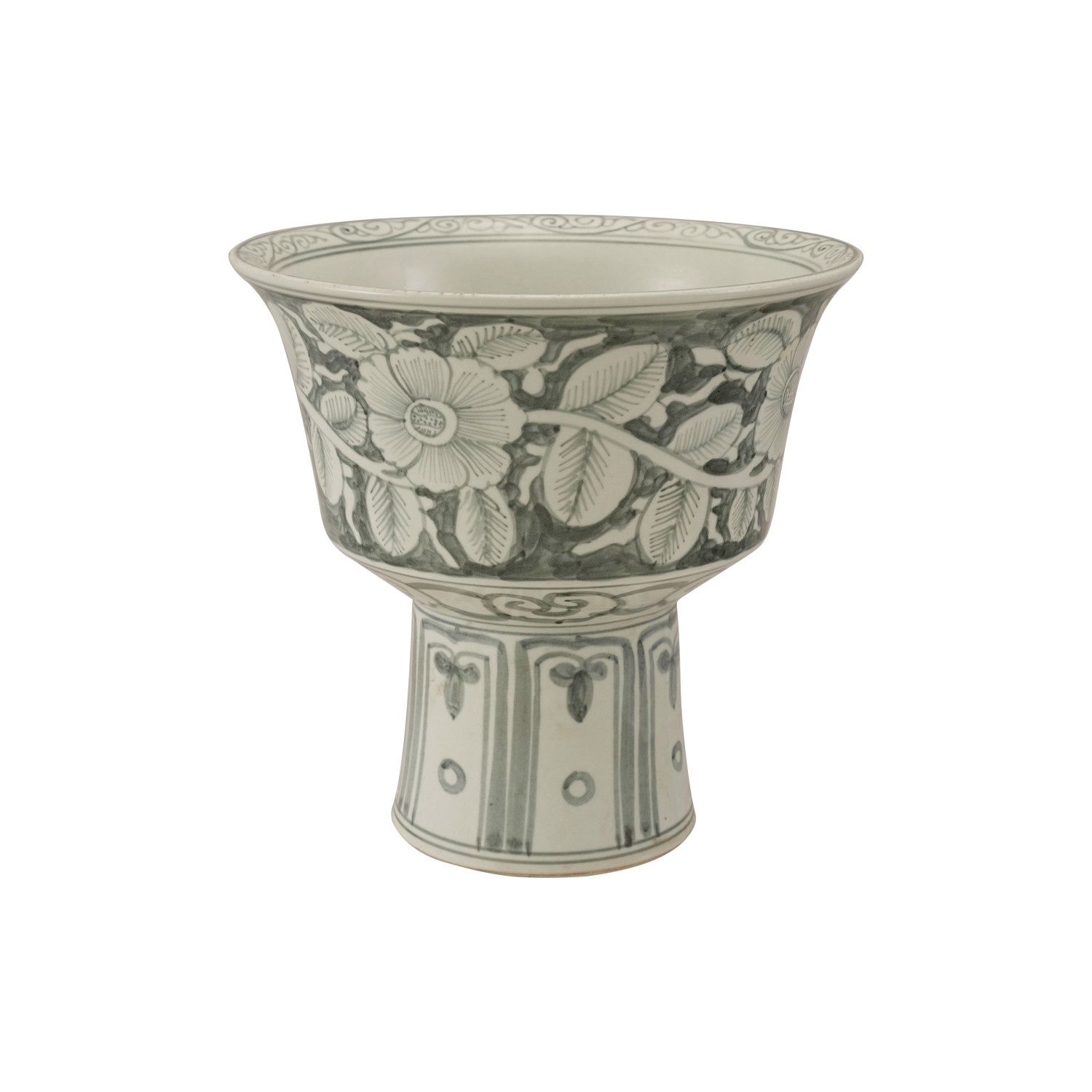 Evergreen Footed Planter