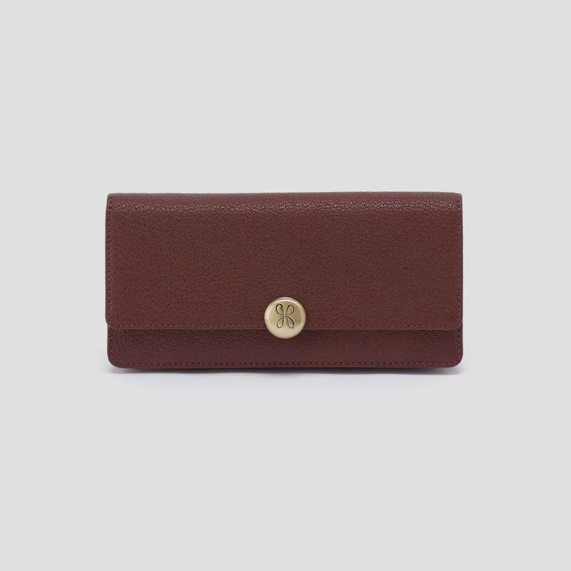 Hutton Large Wallet, Color: Brown Bear