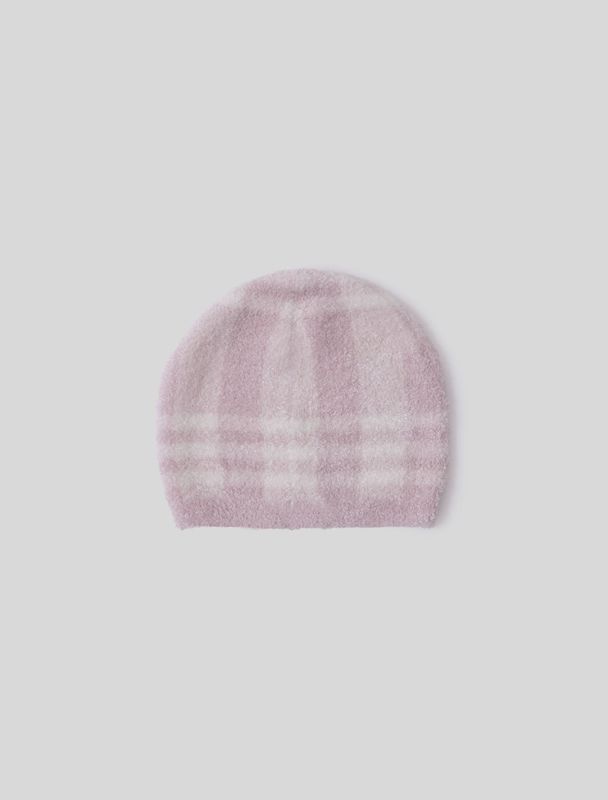 CCL Baby Plaid Beanie One Size