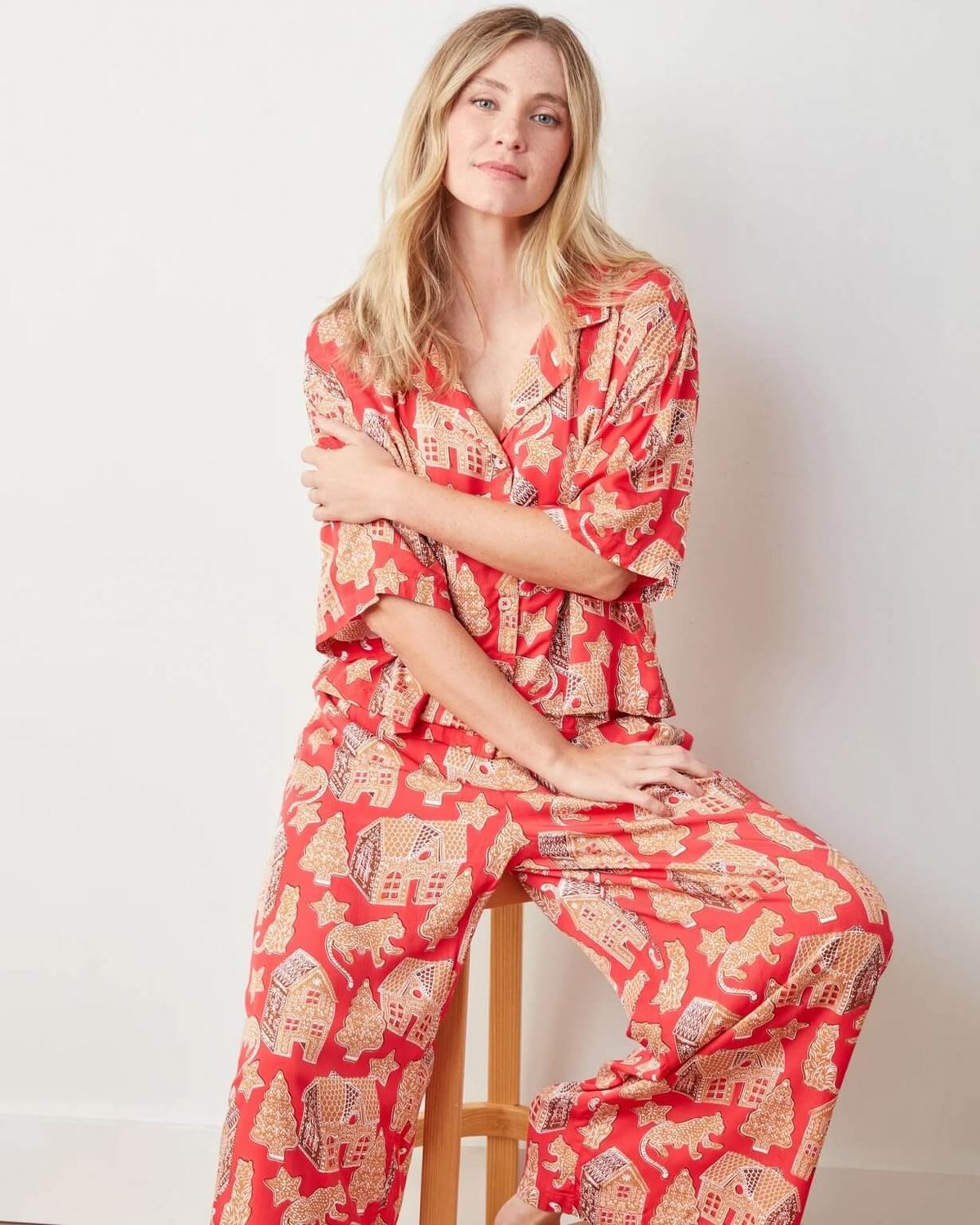 Gingerbread Party Eco Satin Set