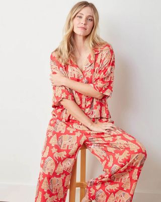 Gingerbread Party Eco Satin Set