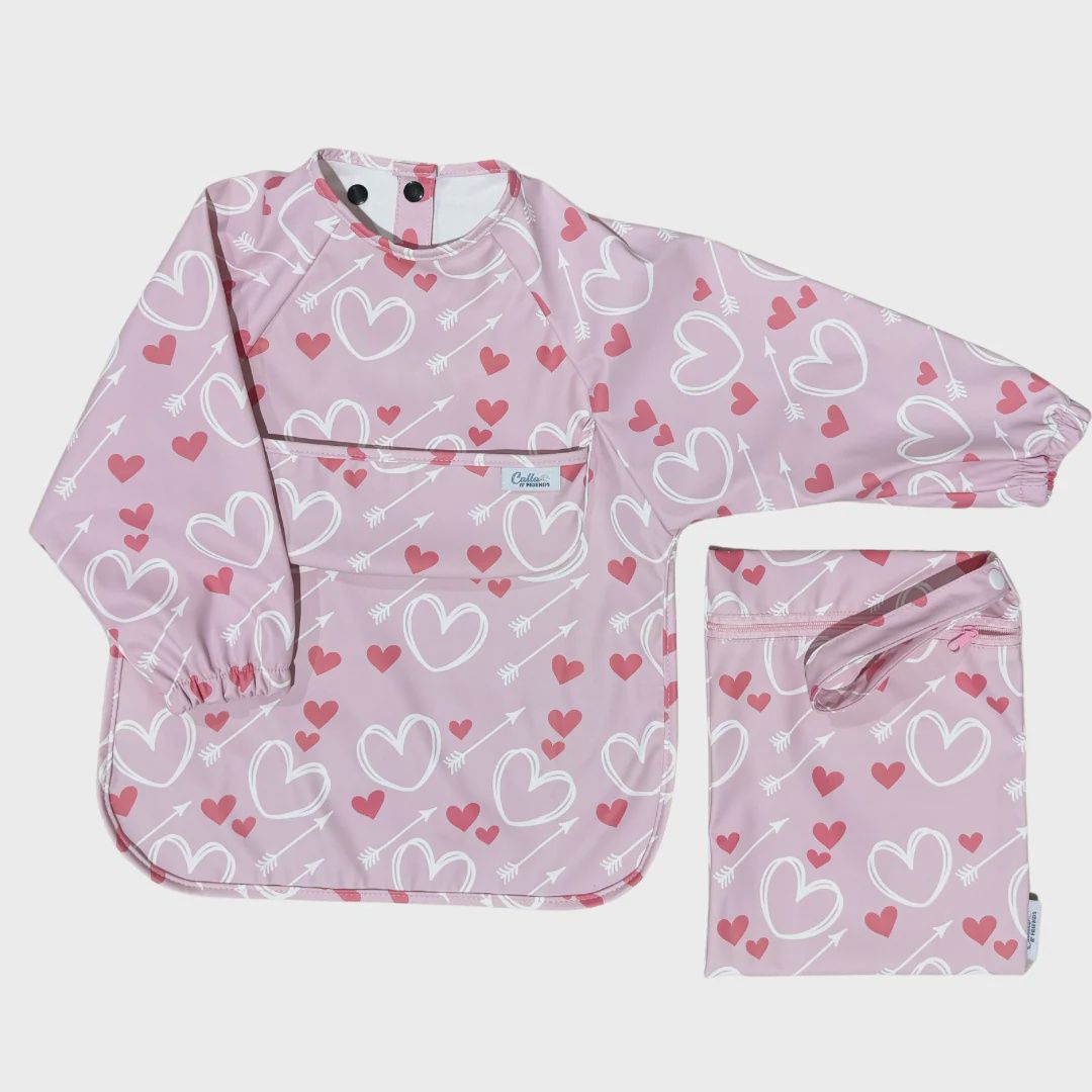 The Grayson Long Sleeve Bib - Love Struck