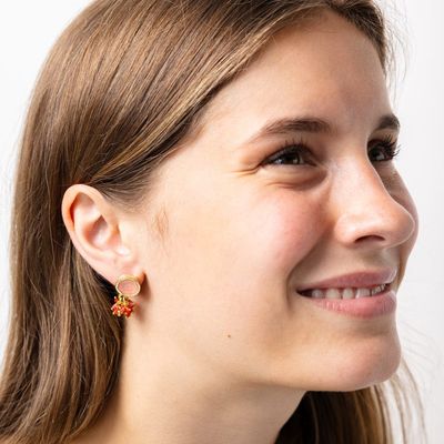 Kimberly Enamel Earring