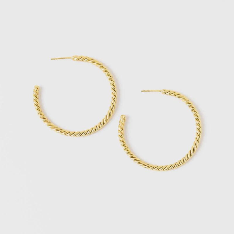 Michele Twisted Rope Hoop