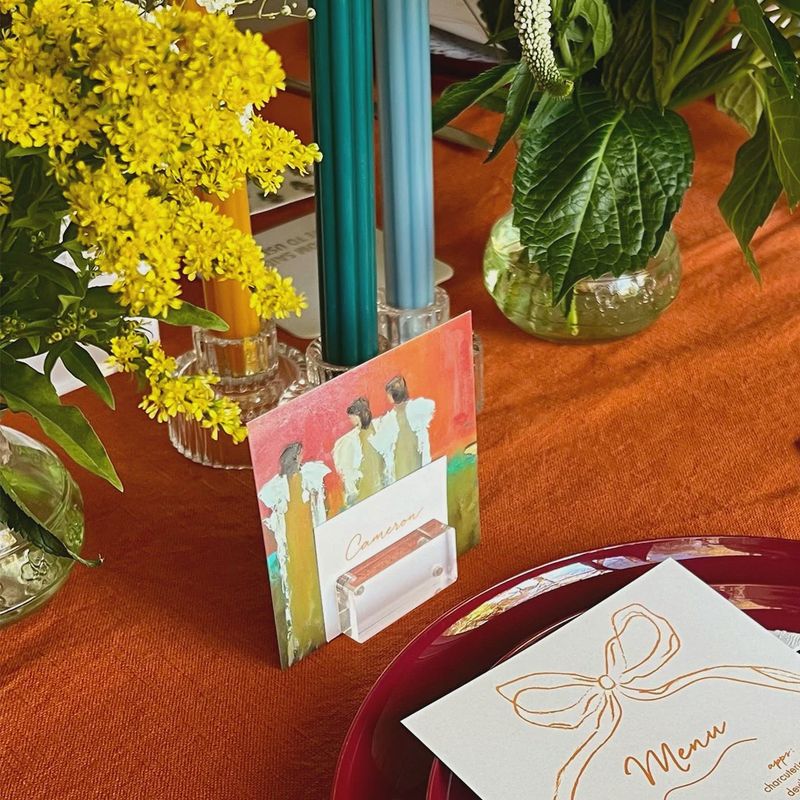 2x1 Acrylic Scripture card Stand