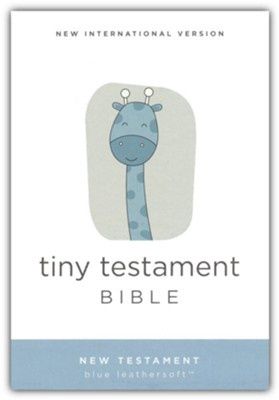 Tiny Testament Bible - Blue