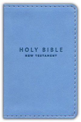 Tiny Testament Bible - Blue