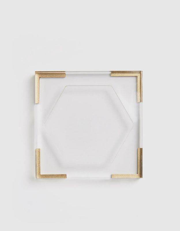 Acrylic Lucite Tray for 9oz Candle