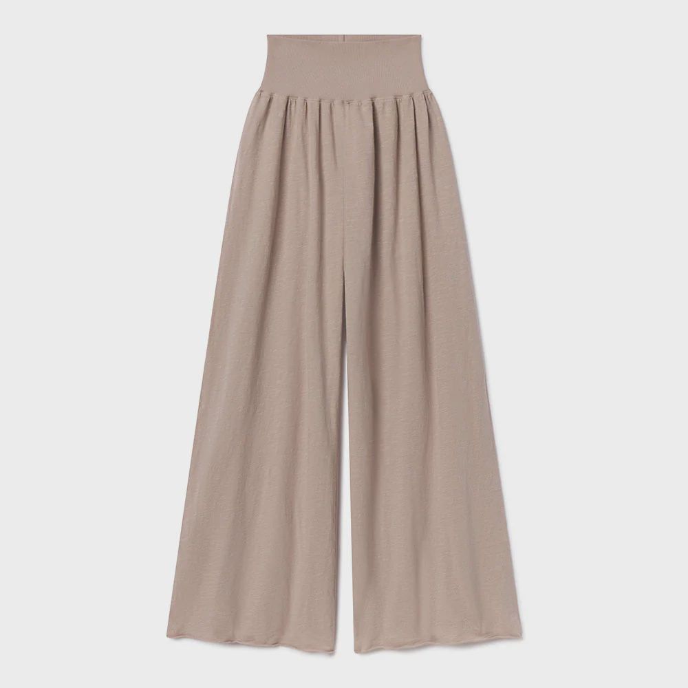 Jersey, Color: Taupe, Design: Pant, Size: XS