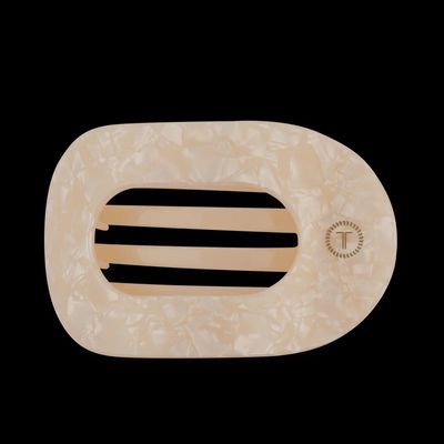 Soft Surf Flat Round Hair Clip