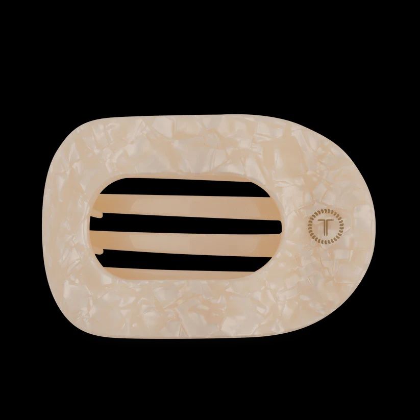 Soft Surf Flat Round Hair Clip, Size: Large