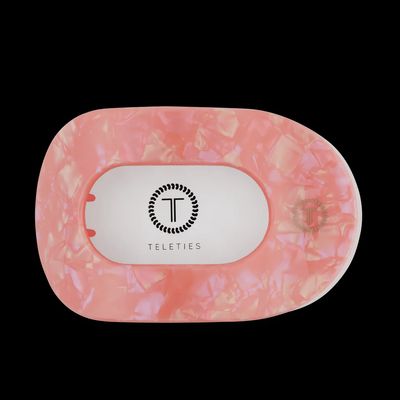 Dreamsicle Flat Round Hair Clip