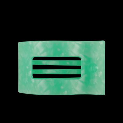 Spring Splash Flat Rectangle Hair Clip