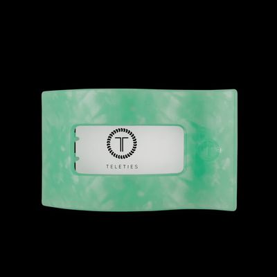 Spring Splash Flat Rectangle Hair Clip