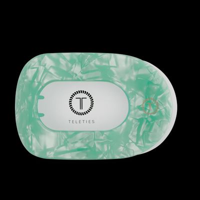 Spring Splash Flat Round Hair Clip