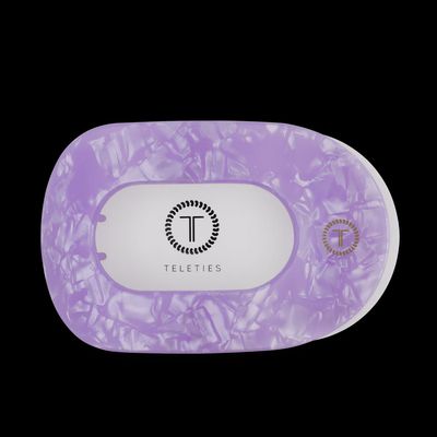 Lavender Mist Flat Round Clip
