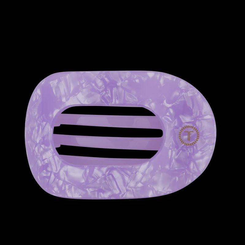 Lavender Mist Flat Round Clip