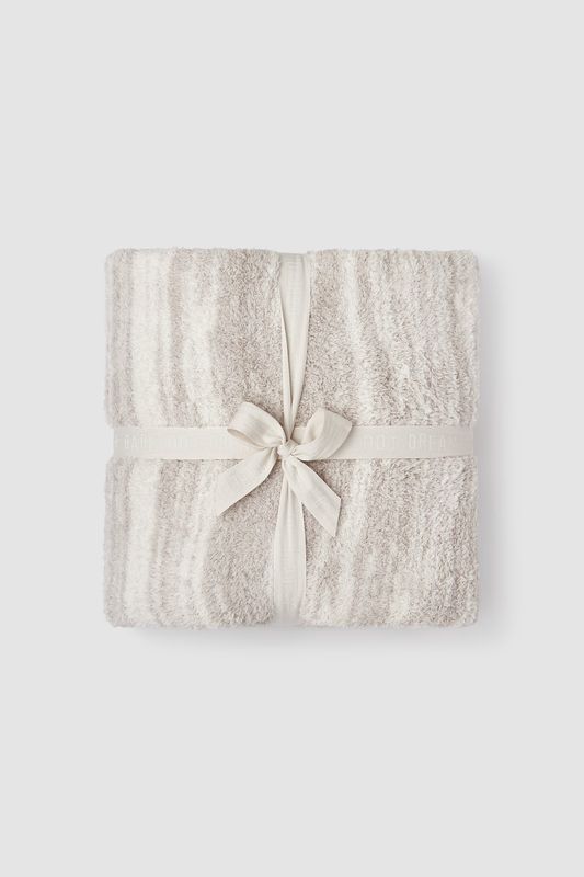 CozyChic Space Dye Border Throw