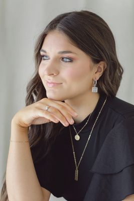 Lamentations 3:22 Petite Silver Hoop Earrings