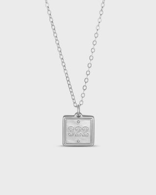 Lamentations 3:22 Petite Silver Necklace