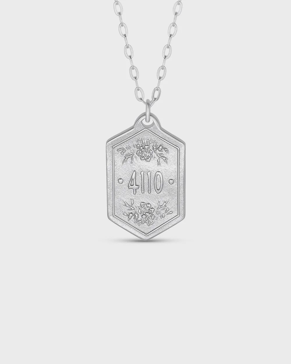 Isaiah 41:10 Silver Necklace