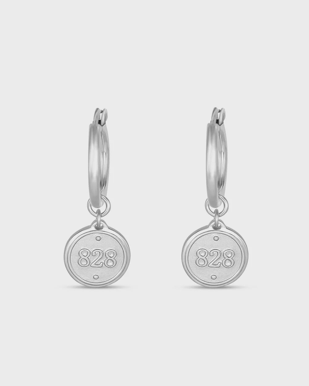Romans 8:28 Petite Silver Earrings