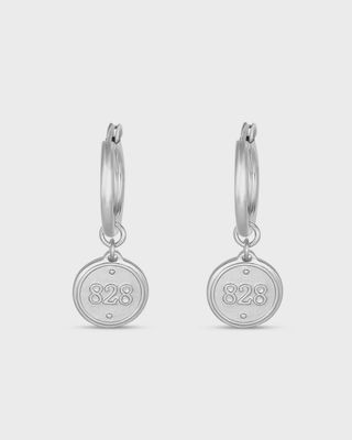 Romans 8:28 Petite Silver Earrings
