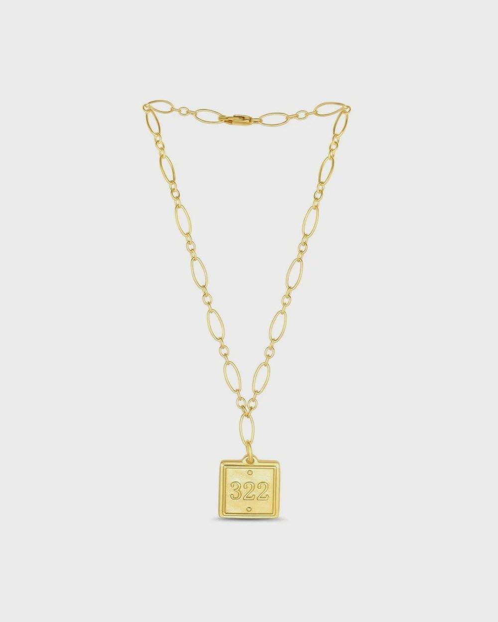 Lamentations 3:22 Petite Gold Bracelet