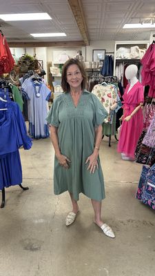 Green Lagoon Dress