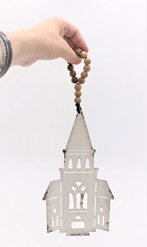 Beaded Church Hanger
