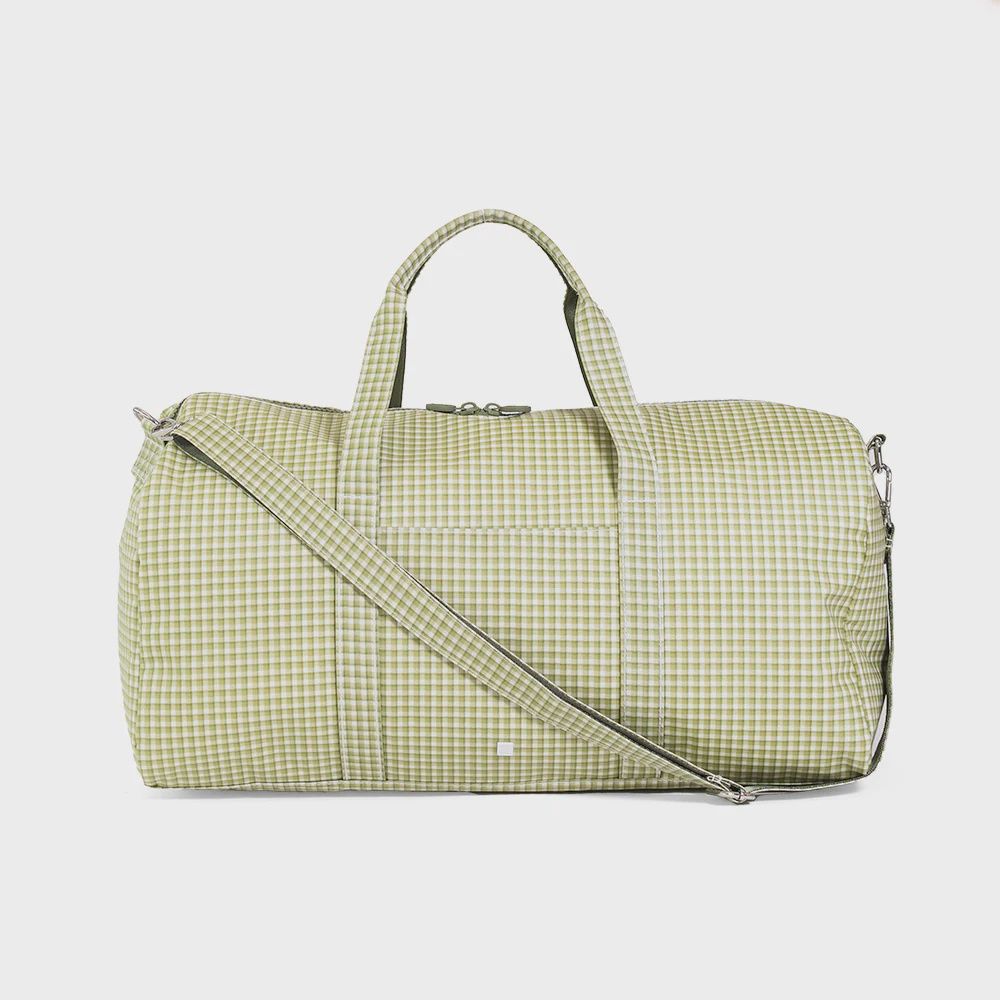 Rodeo Check XL Weekender Duffle Bag, Color: Cactus