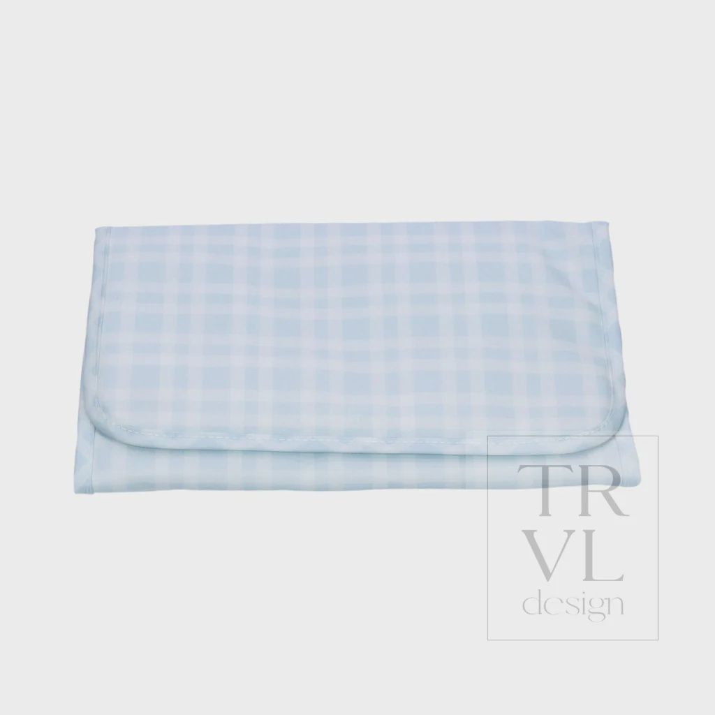 Pimlico Plaid Game Changer Pad, Color: Blue