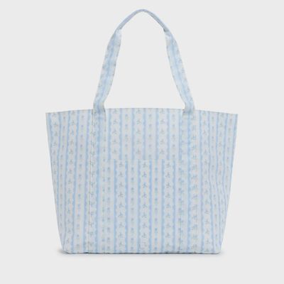 Ribbon Floral Jumbo Tote