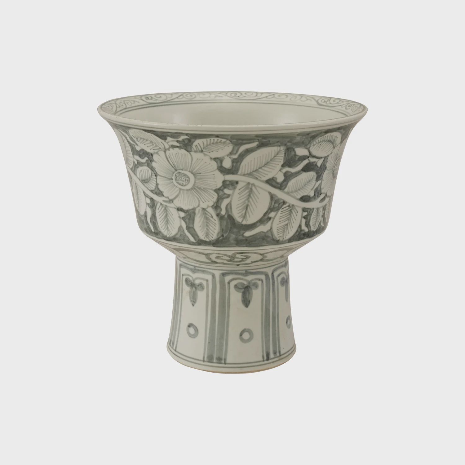 Willow Landscape Porcelain Planter